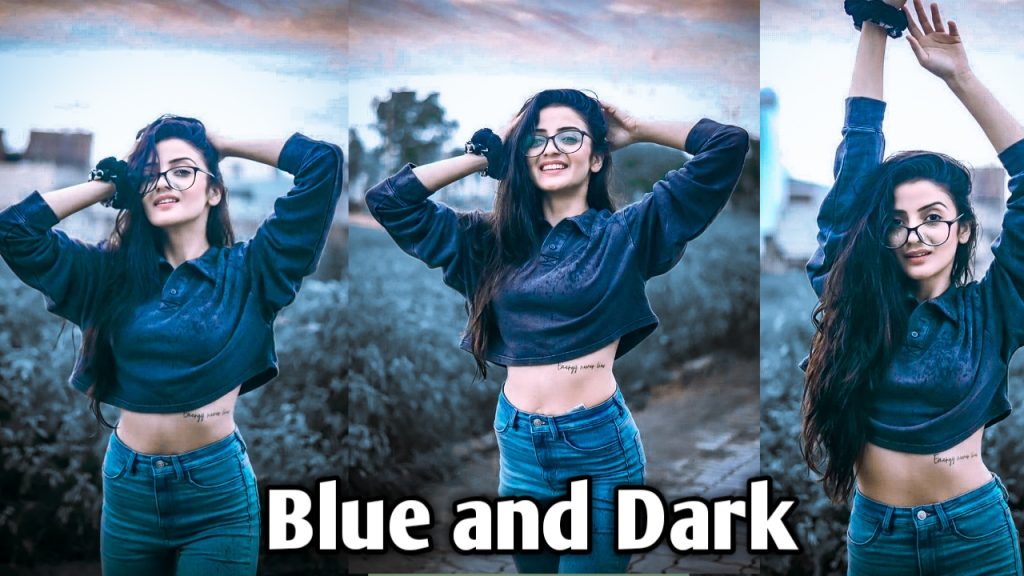 Blue and dark Lightroom presets | new Lightroom presets photo editing