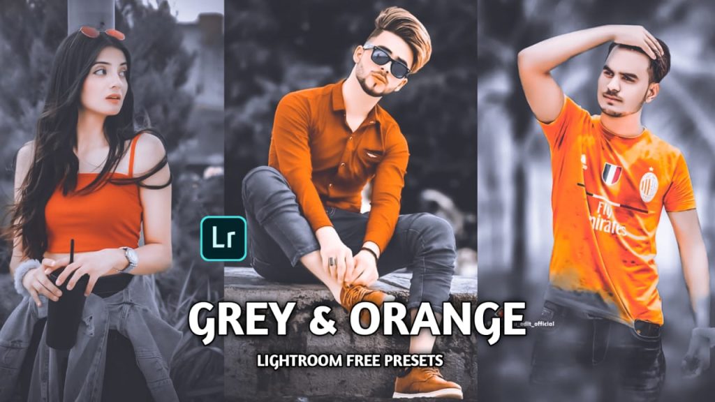 Grey & orange Lightroom presets | knowledge arrow Lightroom presets 2024