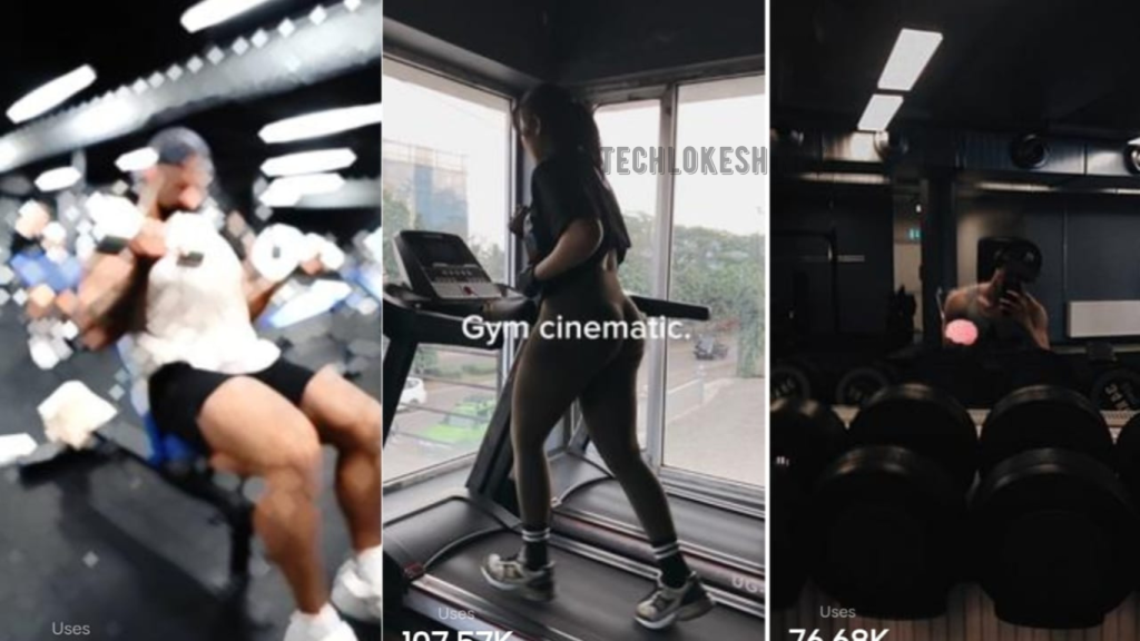 Gym Capcut Template Link 2024