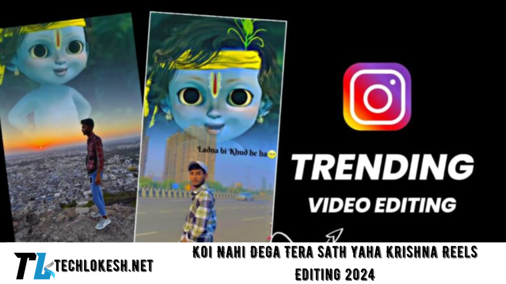 Koi Nahi Dega Tera Sath Yaha Krishna Reels Editing 2024