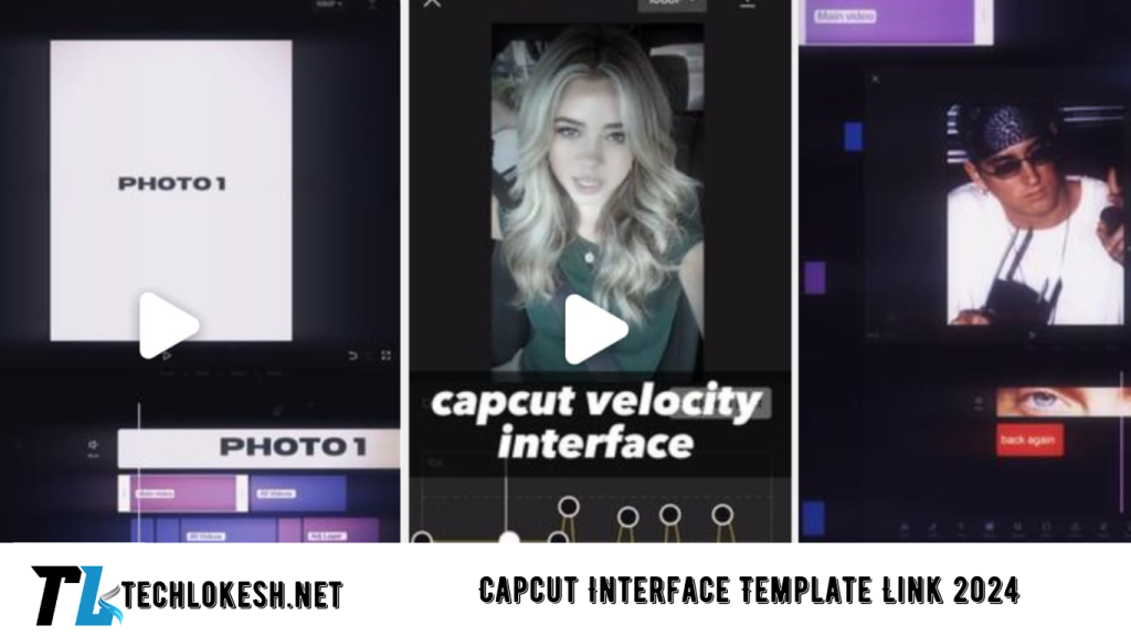 Capcut Interface Template Link 2024