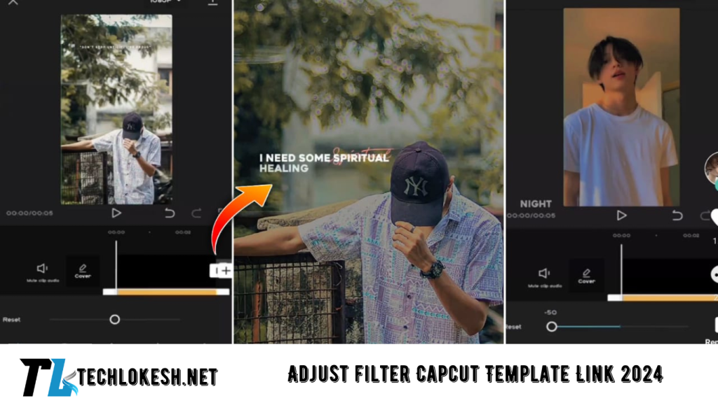 Adjust filter Capcut Template Link 2024