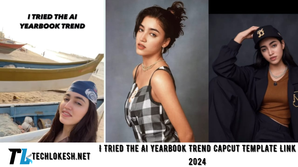 I Tried The Ai Yearbook Trend Capcut Template Link 2024