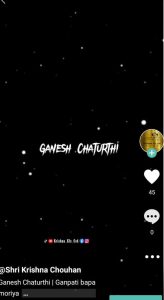 Ganesh Chaturthi Capcut Template Link 2024