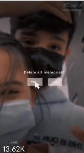 Delete All Memories Capcut Template Link 2024