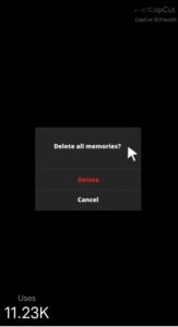 Delete All Memories Capcut Template Link 2024