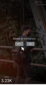 Delete All Memories Capcut Template Link 2024