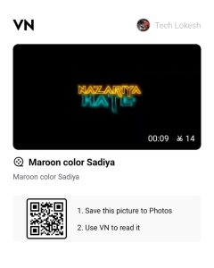 Maroon Color Sadiya Song Vn Template 2024