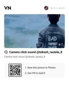 Camera Sound Vn Template 2024