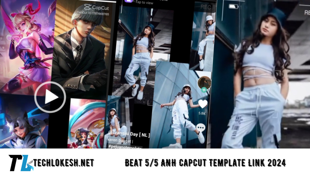 Beat 5/5 ANH CapCut Template Link 2024