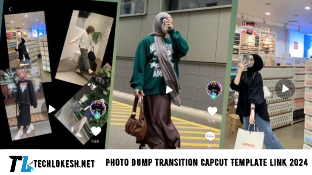 Photo Dump Transition Capcut Template Link 2024